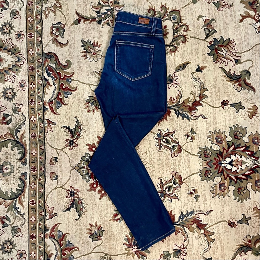 PAIGE Skyline Skinny Jeans Size 27 - Picture 6 of 9